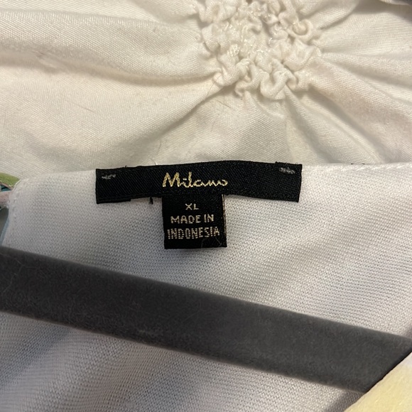 Milano fun coloured blouse. Size XL - Picture 4 of 7